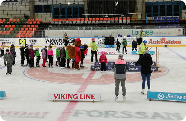 Ice Skating Tour Forssassa 16.1.2020
